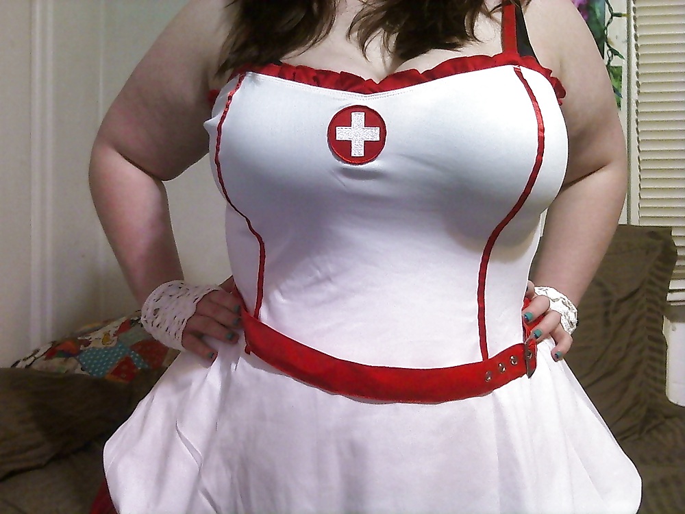 He likes the nurse costume lots #9339340