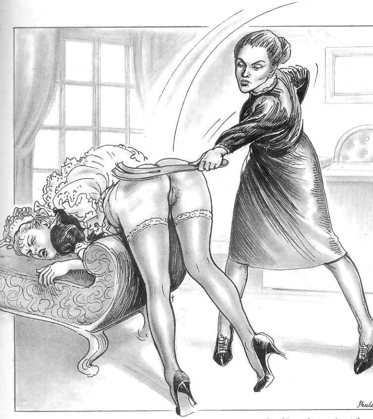 Ellos. arte porno dibujado 15 - spanking (3) por paula meadows
 #11662716