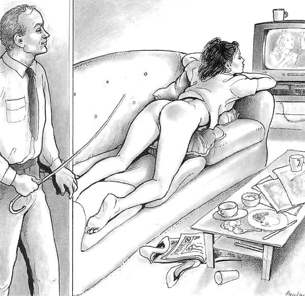 Ellos. arte porno dibujado 15 - spanking (3) por paula meadows
 #11662835