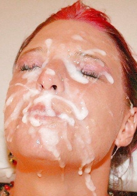 Amateur Bukkake Cumshots Facial collection #14790428