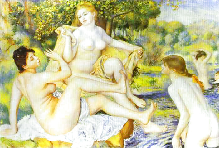 Painted Ero and Porn Art 11 - Pierre-Auguste Renoir #7497640