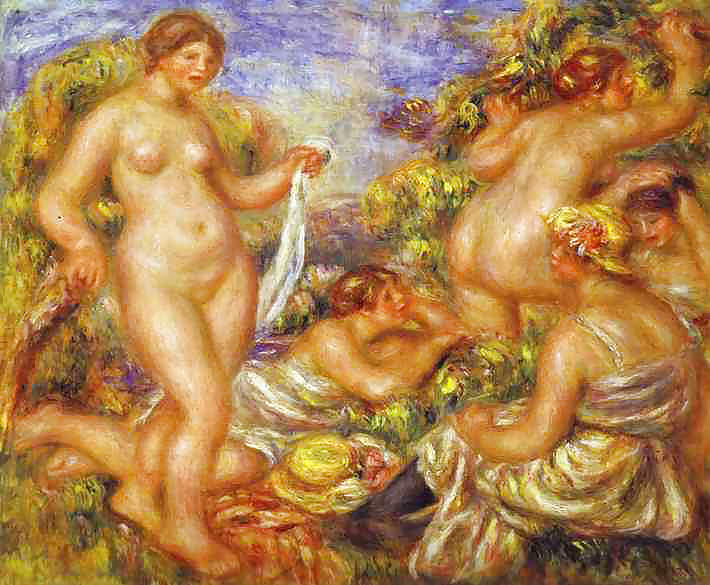 Painted Ero and Porn Art 11 - Pierre-Auguste Renoir #7497655