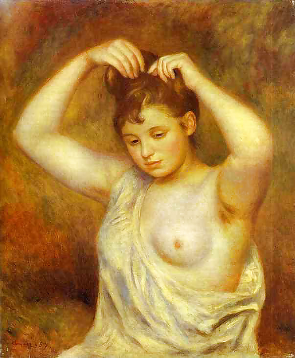 Painted Ero and Porn Art 11 - Pierre-Auguste Renoir #7497714
