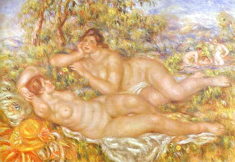 Painted Ero and Porn Art 11 - Pierre-Auguste Renoir #7497763