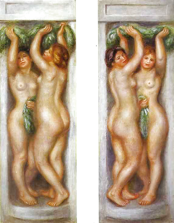 Painted Ero and Porn Art 11 - Pierre-Auguste Renoir #7497779