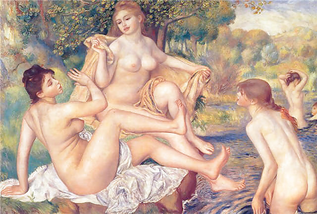 Painted Ero and Porn Art 11 - Pierre-Auguste Renoir #7497860