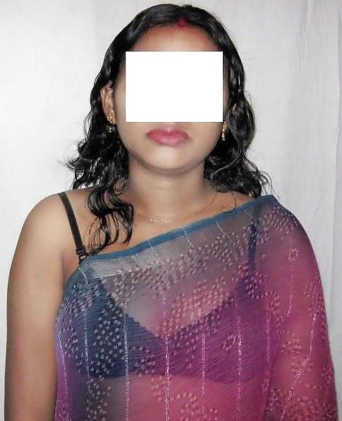 Indian wife hides her face #3134873