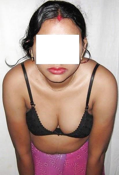 Indian wife hides her face #3134903