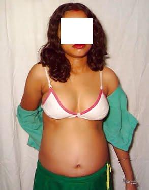 Indian wife hides her face #3134981