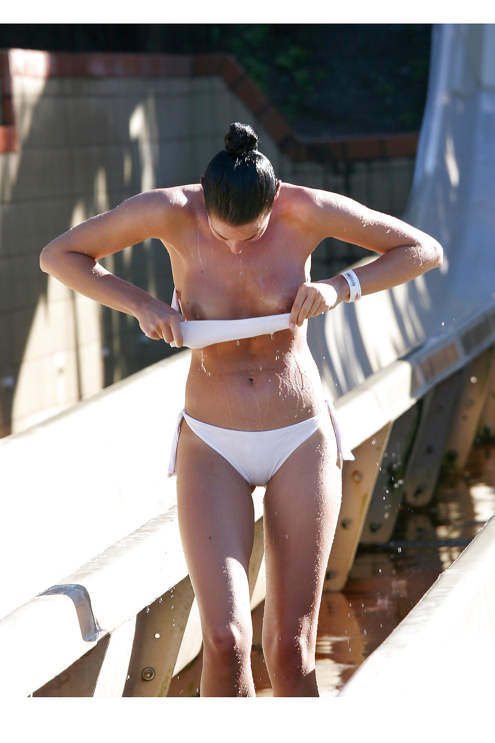 Waterpark accidental nudity