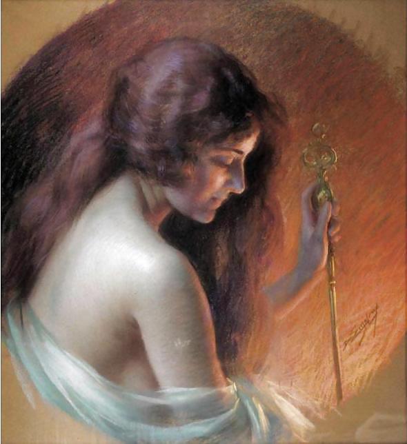 Gemalt Eroporn Kunst 77 - Delphin Enjolras #11190248