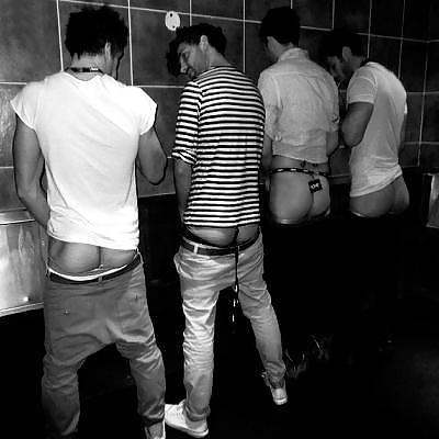 Men: Bathroom, Machos, Cum & Fun #12509942
