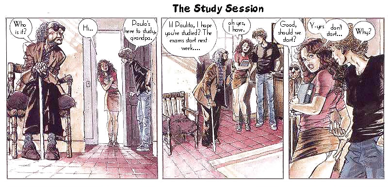 Erotischen Comic-Kunst 6 - Die Studie Sitzung #16474364
