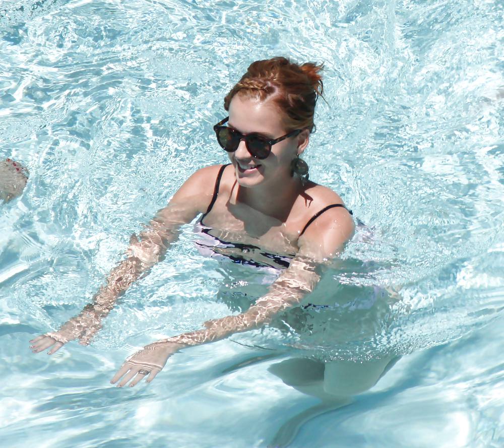 Katy Perry Candids Piscine Bikini à Miami #4316602