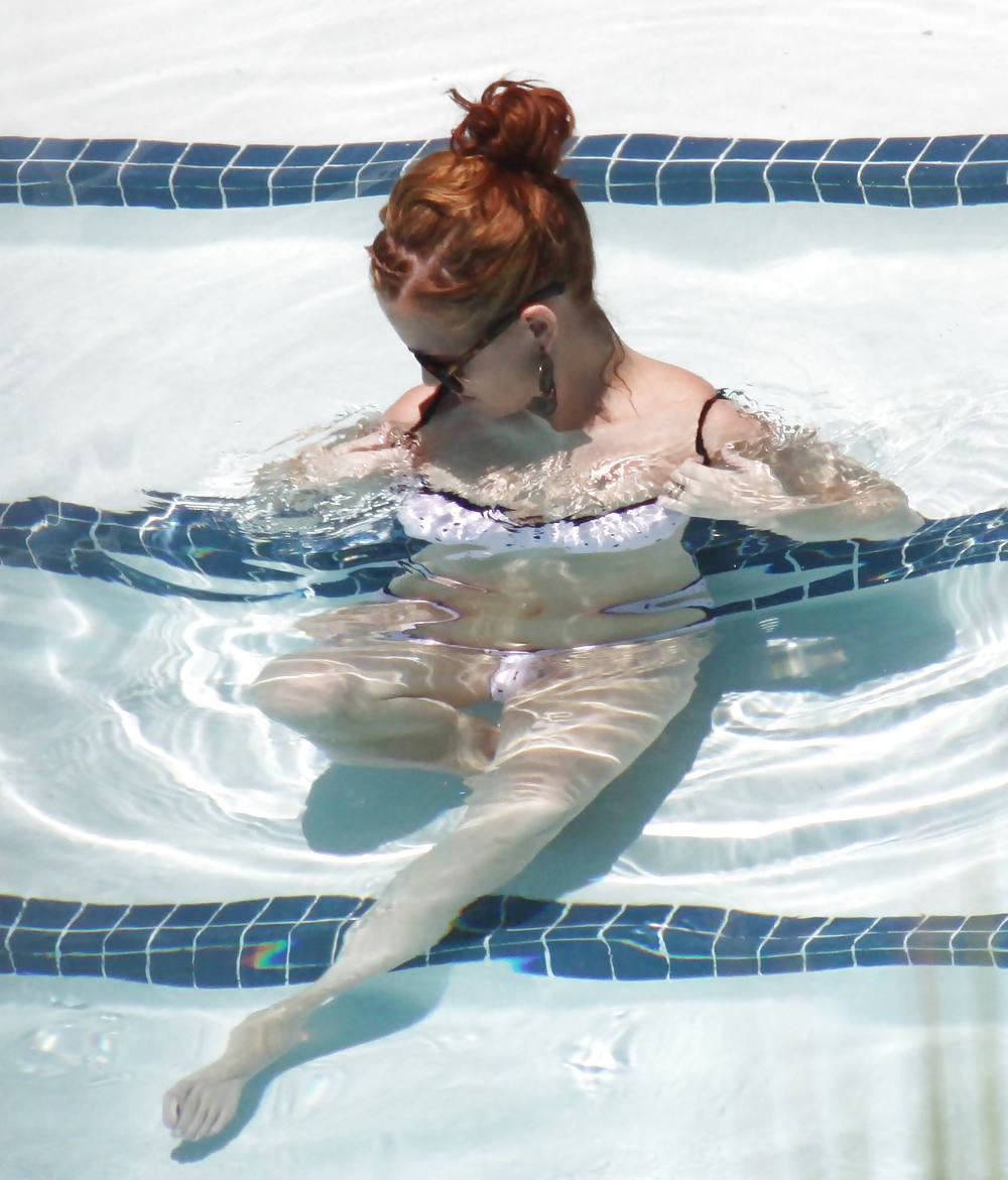 Katy perry bikini piscina candids in miami
 #4316617