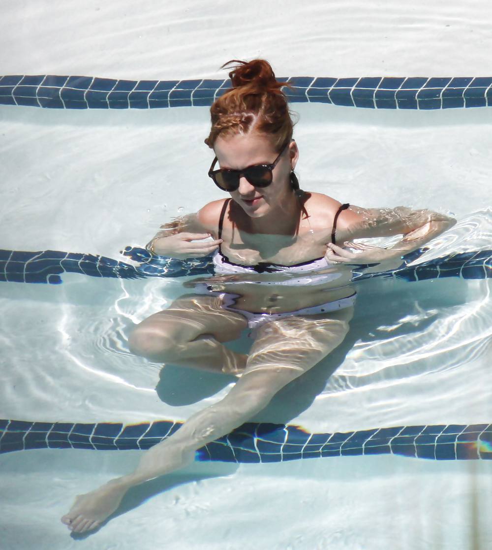 Katy perry bikini piscina candids in miami
 #4316696