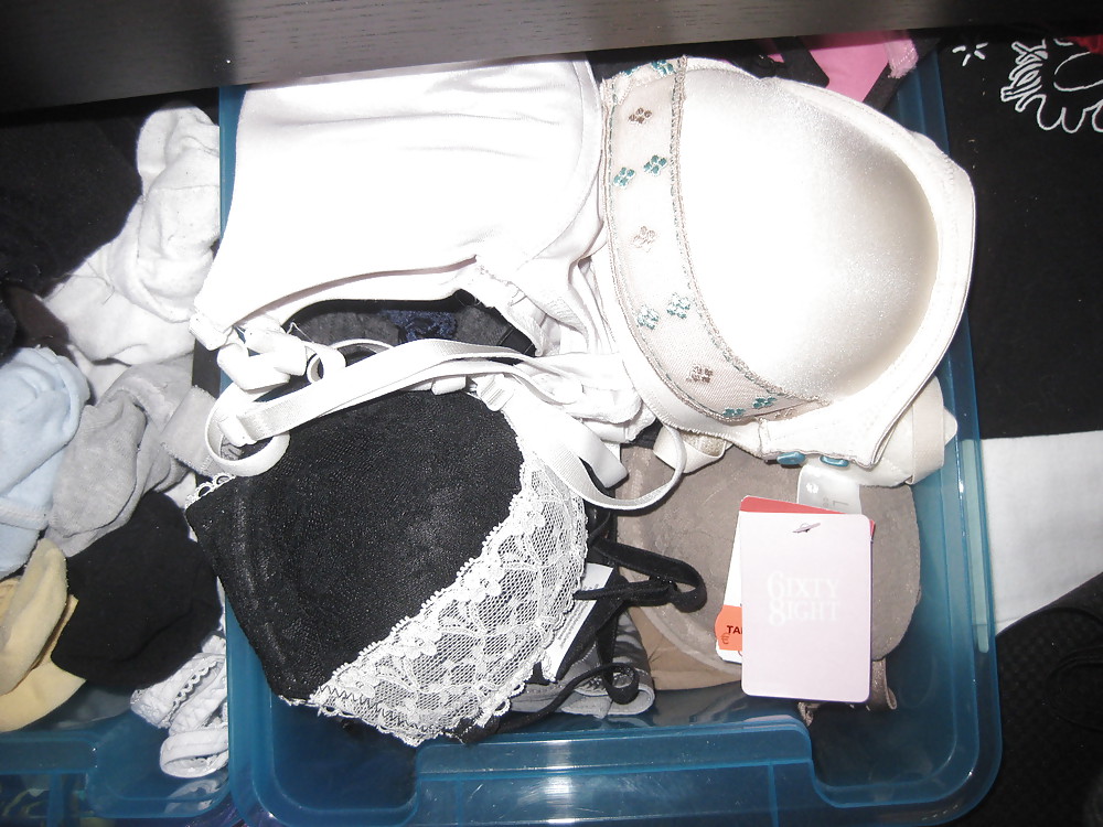 Very sexy amateur thong & bra drawer #15830013