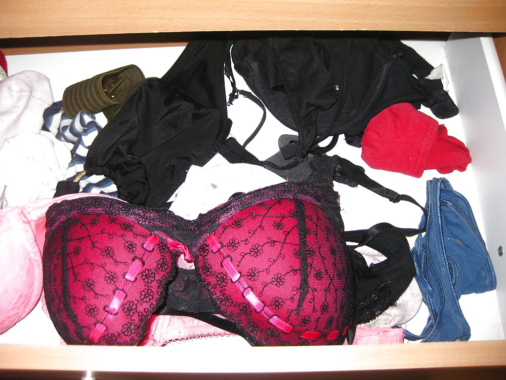Very sexy amateur thong & bra drawer #15830045