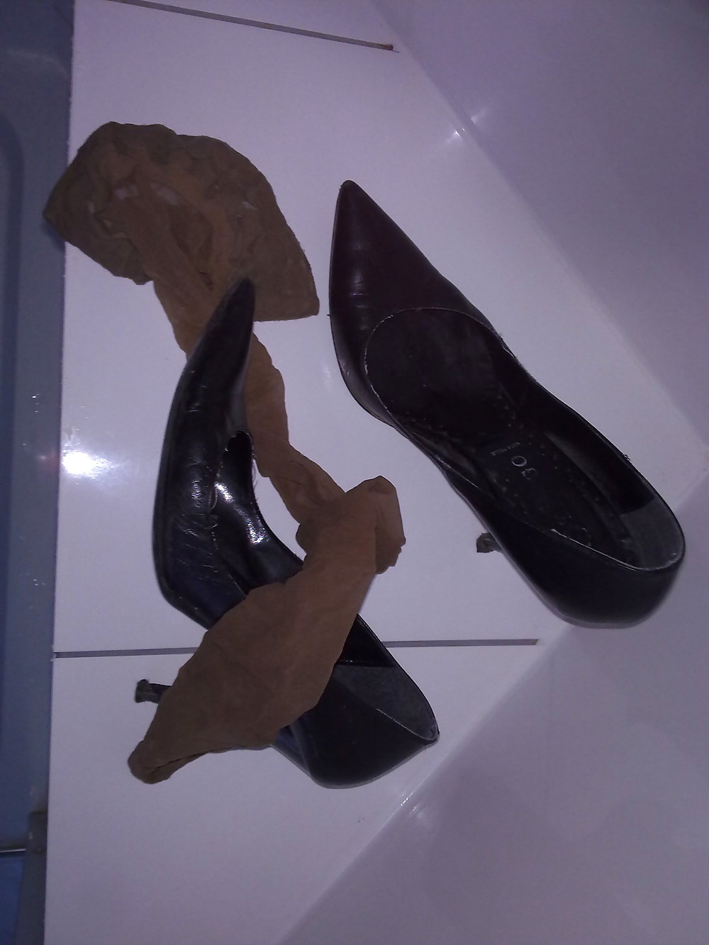 GF's high heels and stocking #2838041