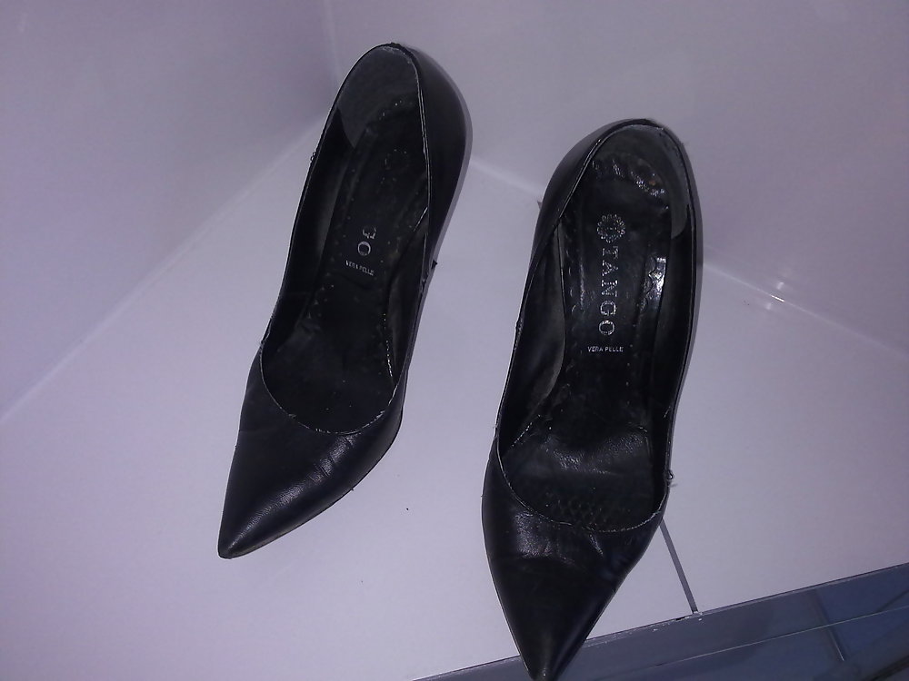 Gf's high heels and stocking
 #2838056