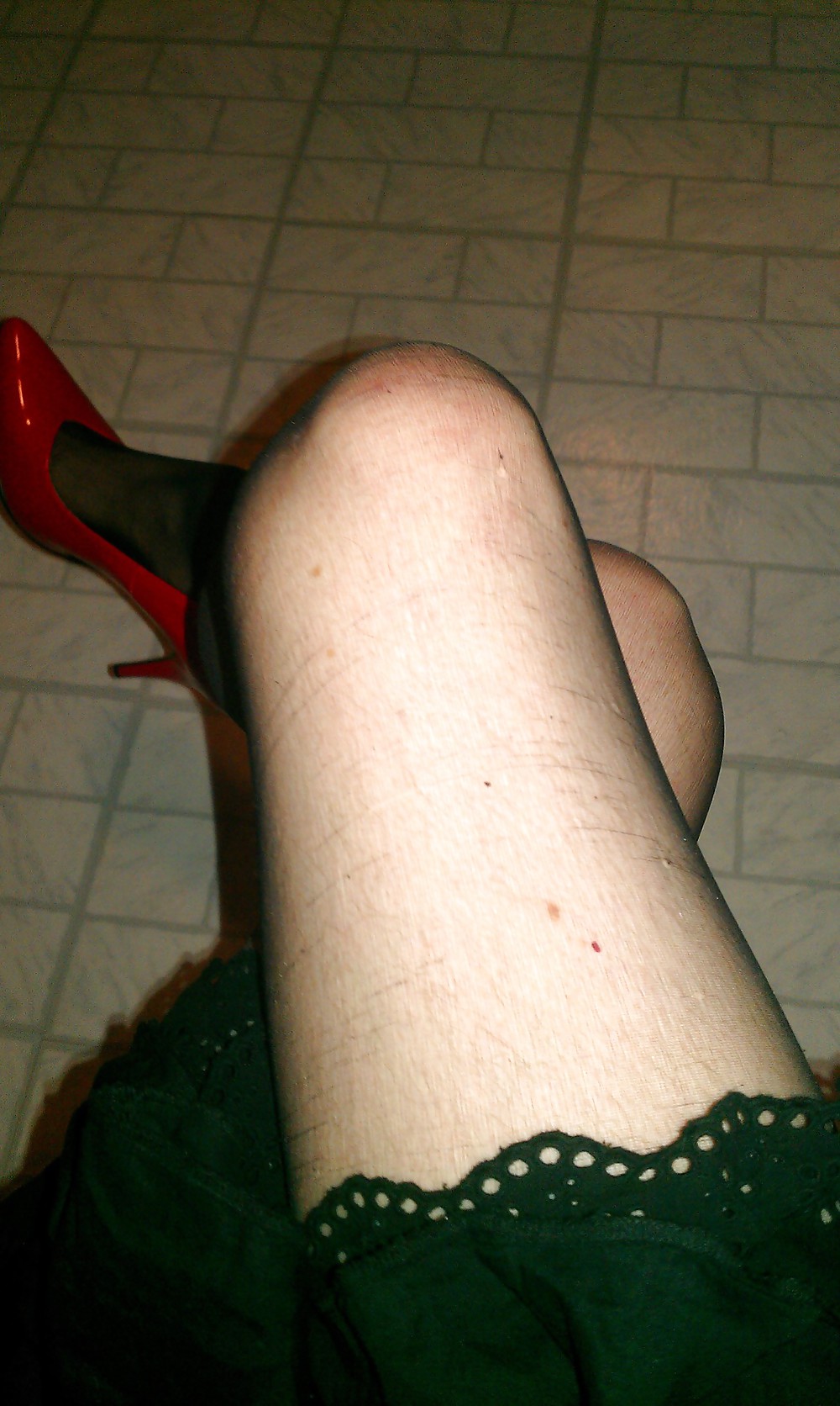 Me crossdressing stockings n spike heels #9716772