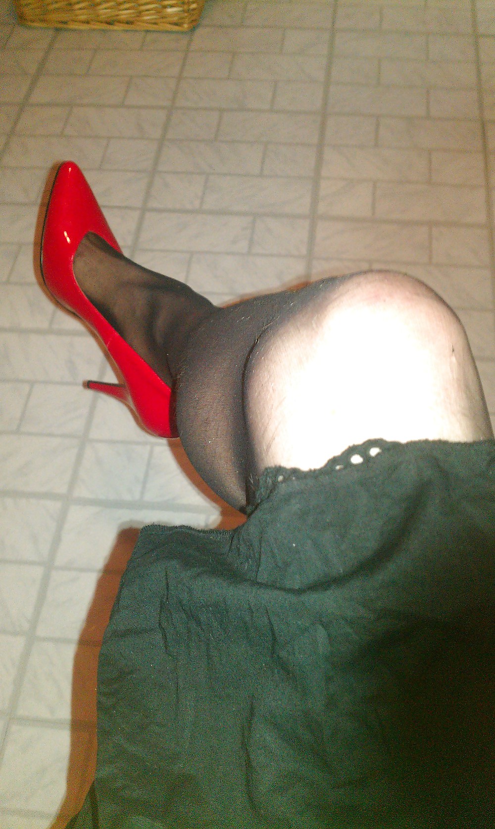 Me crossdressing stockings n spike heels #9716889