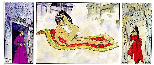 Erotischen Comic-Kunst 37 - Kamasutra 2 #19613299