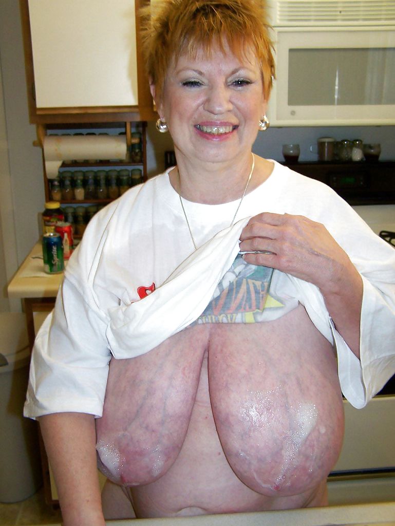 Grandma her saggy tits 21. #17489331