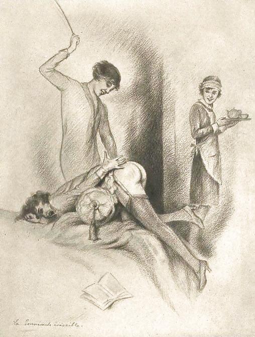 Thematic Drawn Porn Art 6 - Spanking (2) #9244291