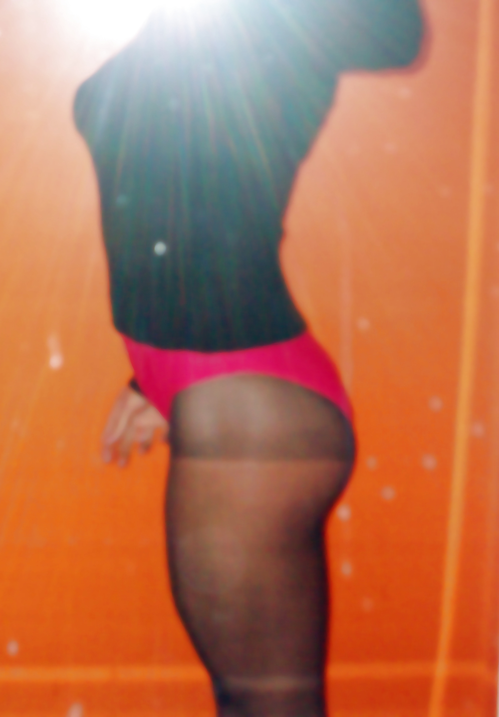 Man legs in nylons #16679359