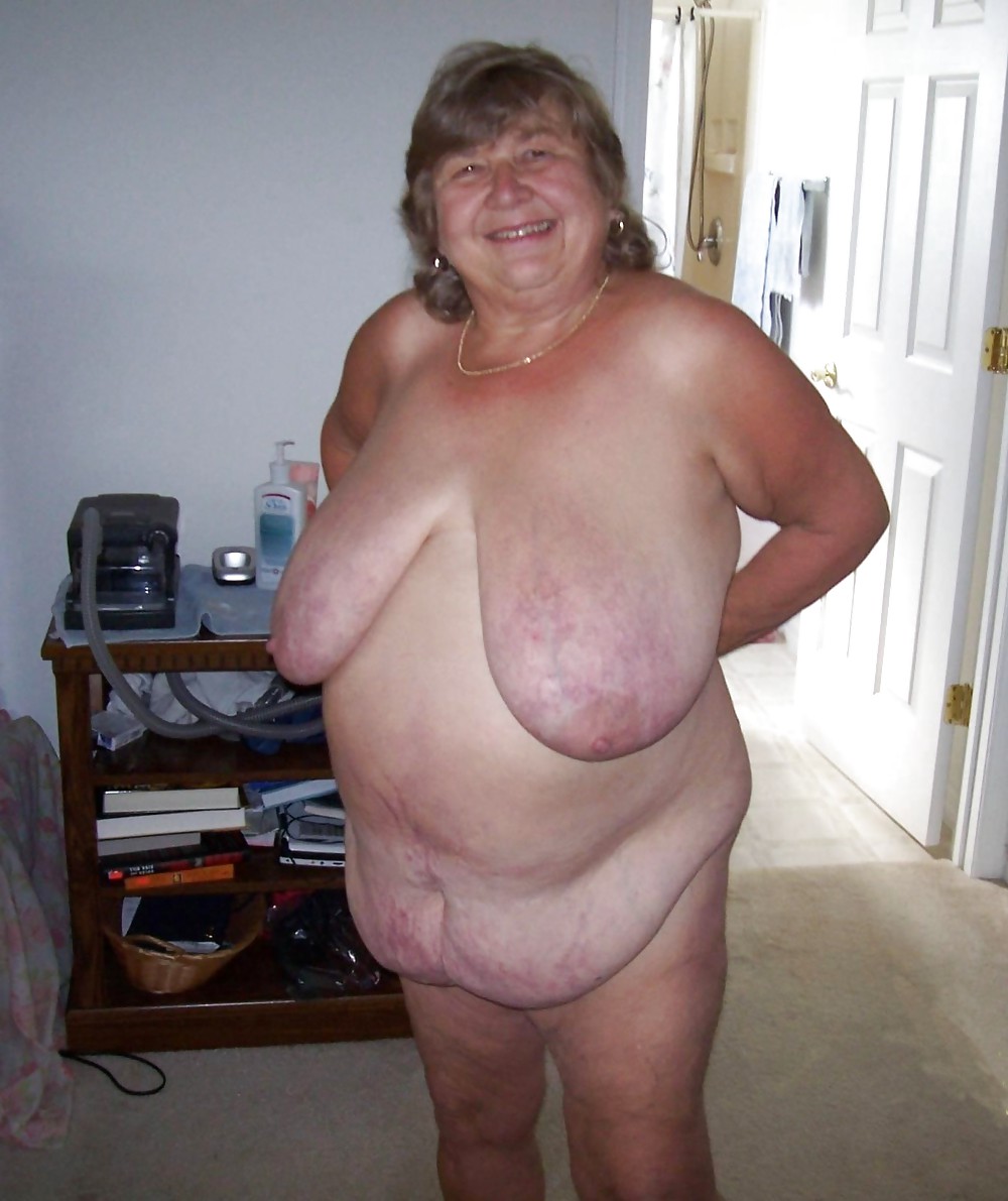 Grandma with saggy tits. #6328507