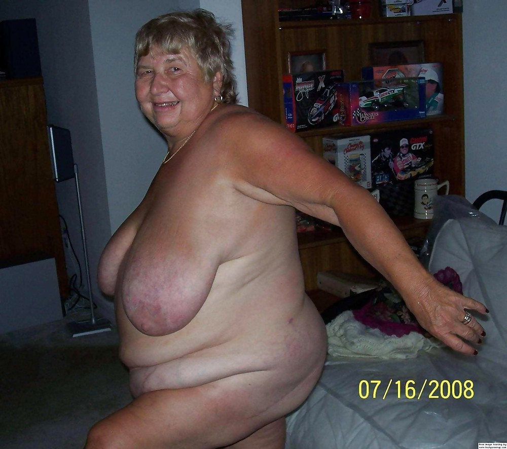 Grandma with saggy tits. #6328516