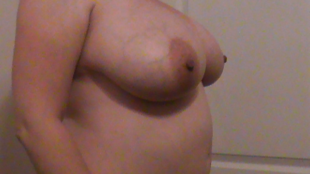 Preggo Lateshay 36 G milk filled tits (6 months) #5481564