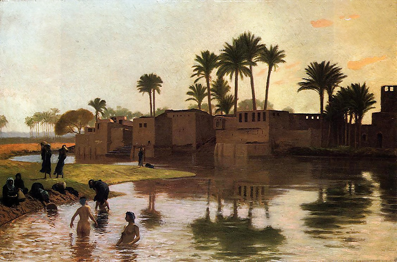 Gemalt Eroporn Kunst 71 - Gerome (2) - Orientalische Eindrücke #13727991