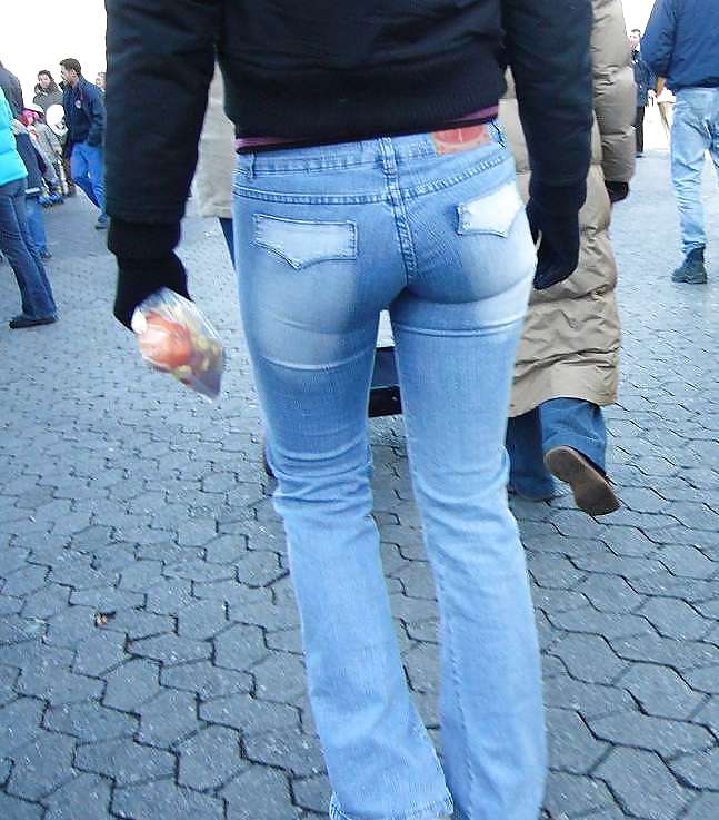 Candid Asses And Big Butt In Jeans 2 #2821524