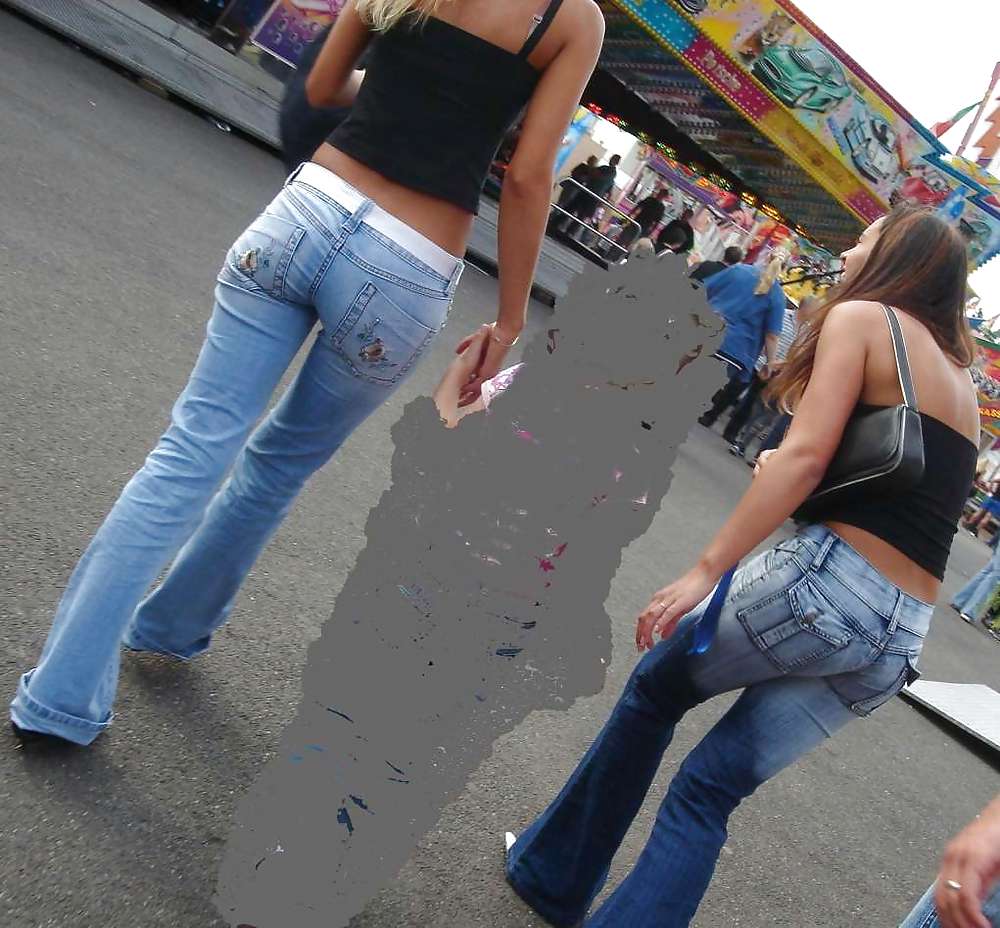 Offen Esel Und Großen Hintern In Jeans 2 #2821631