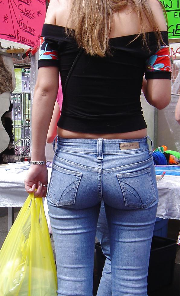 Candid Asses And Big Butt In Jeans 2 #2822077