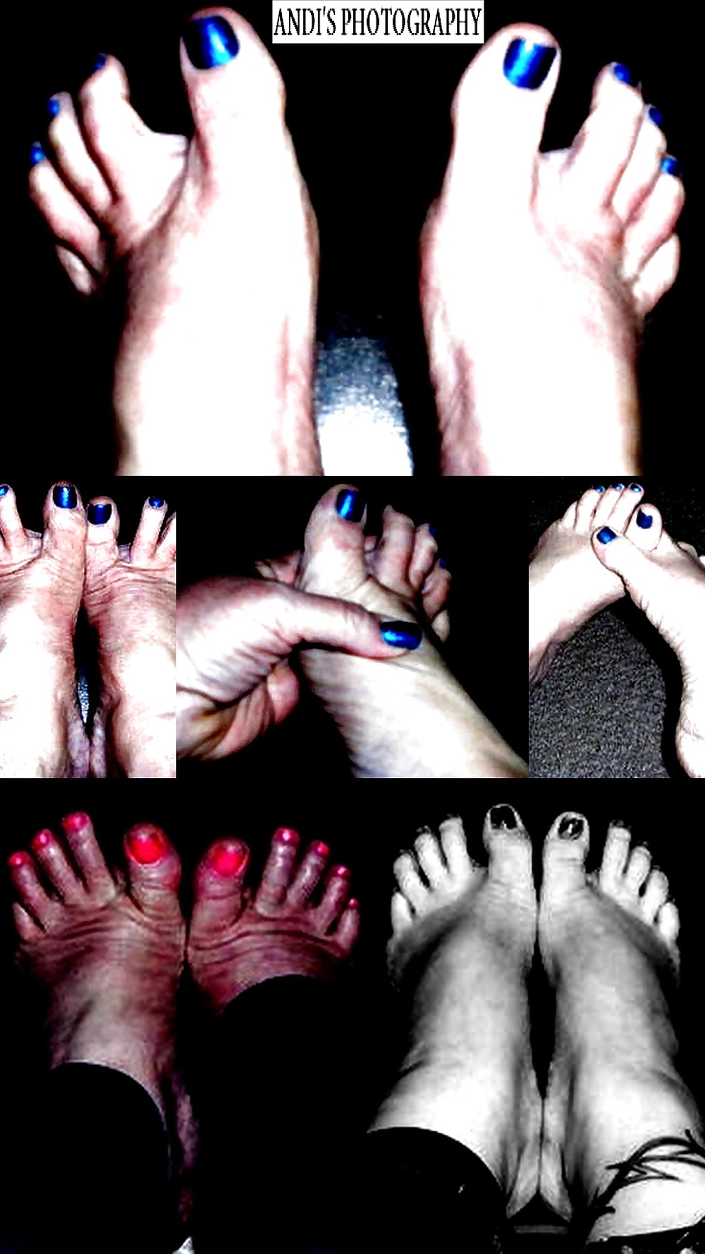 Mis pies sexy collages
 #7984732