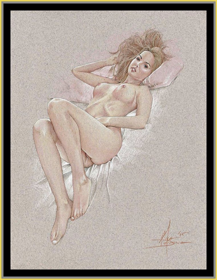 Croquis Et Peintures Sensuelles #18976905