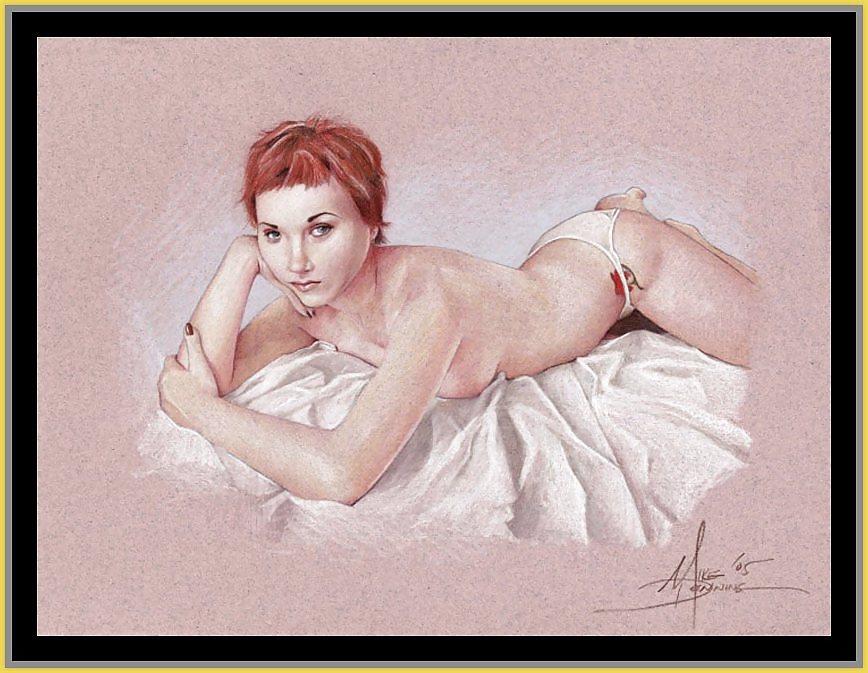 Schizzi sensuali e dipinti
 #18976969