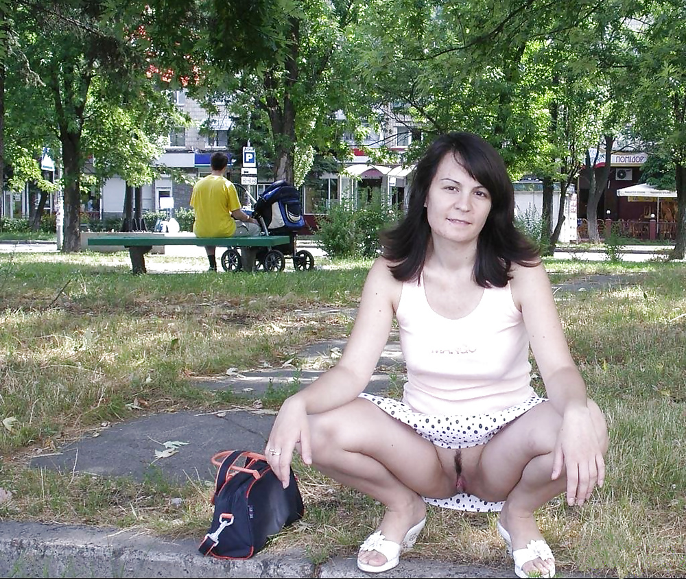 Russian sexwife. Public Nudity. Amateur. #8744303
