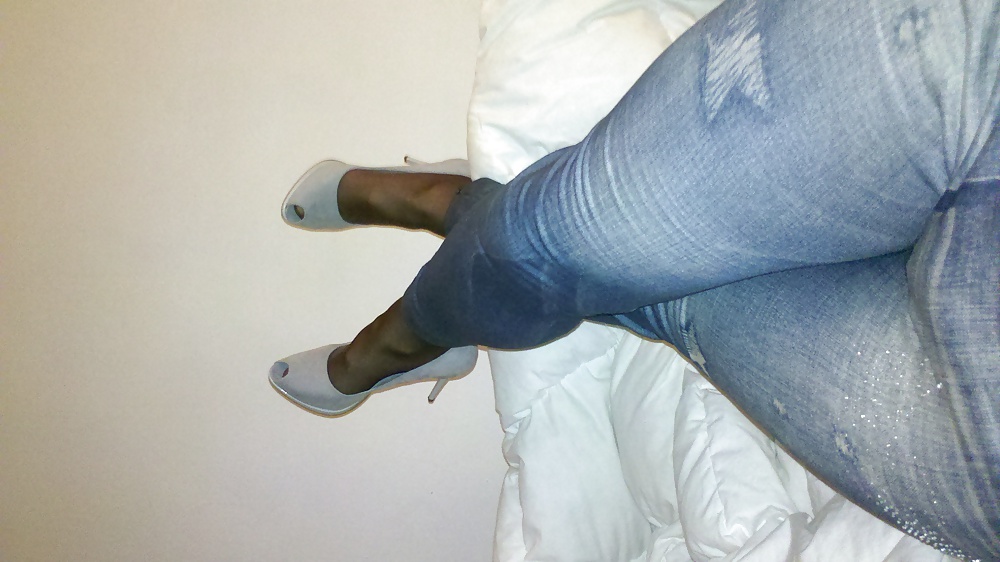Excyted in Open toe and leggins #17675150