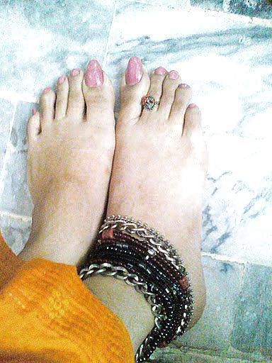 Indian and Pakistani with long toenails #14911721