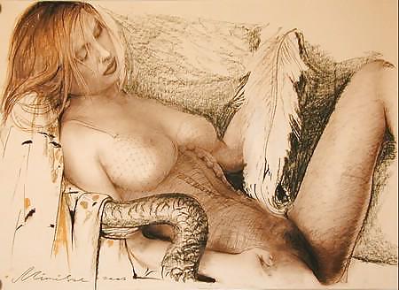 Drawn Ero and Porn Art 28 - Andrey Kovalenko #9950469