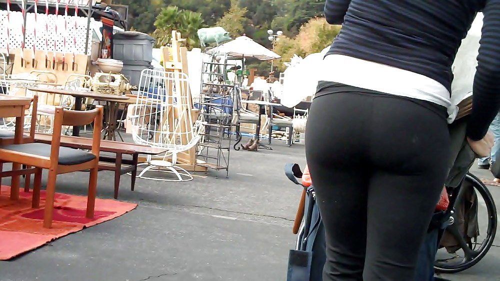 Blue jeans stuffed with rear ends ass & butts #9897181