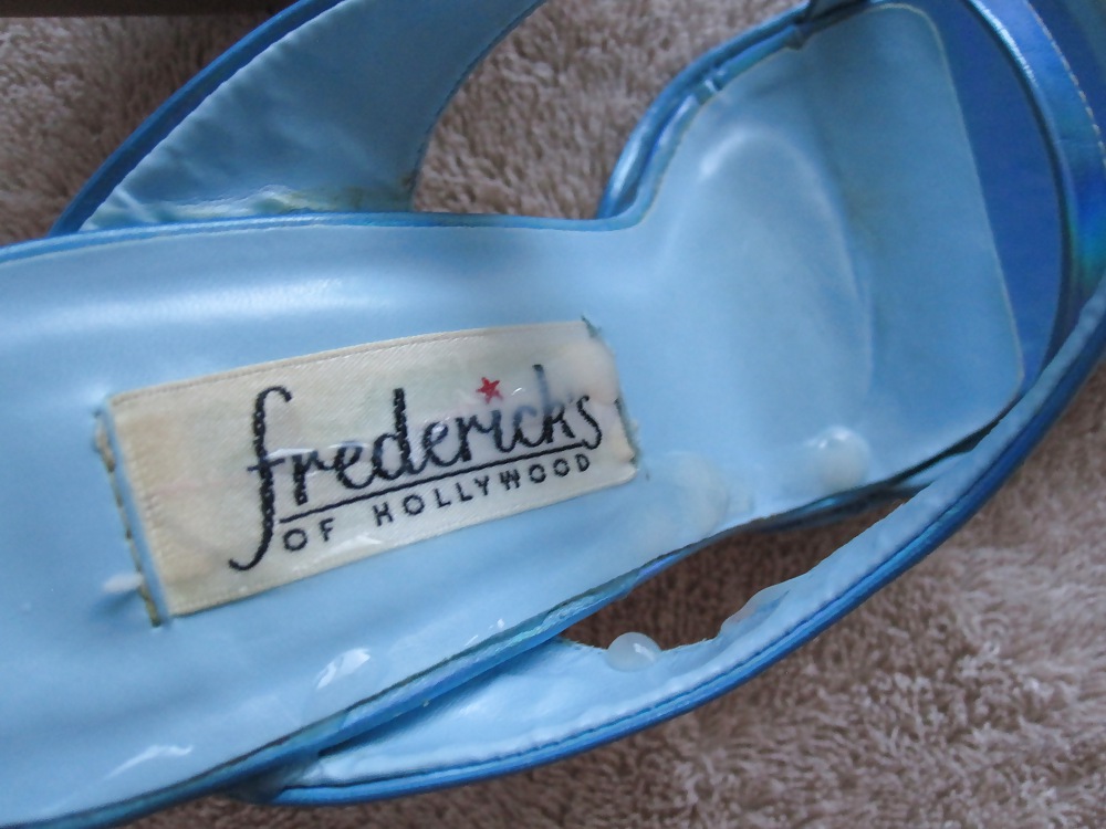 Blue Fredericks of Hollywood Heels #5237268