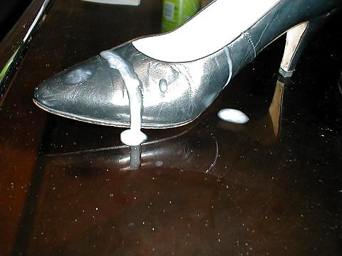 Heels I once creamed (ex-gf shoes) #1013325