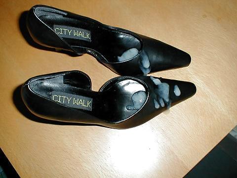 Heels I once creamed (ex-gf shoes) #1013332