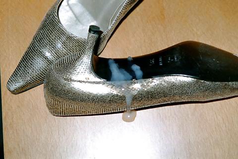 Heels I once creamed (ex-gf shoes) #1013345