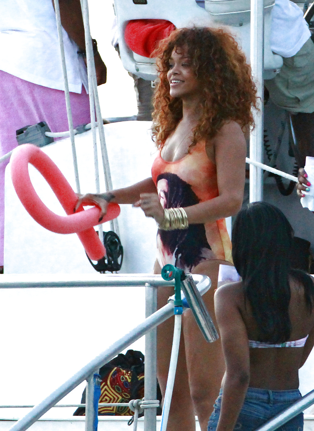 Rihanna, sexy on a yacht in barbados
 #6873712